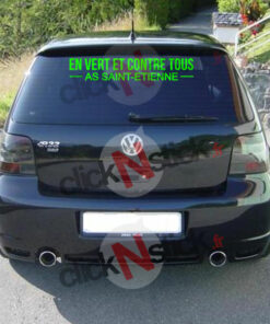 En vert et contre tous ASSE stickers