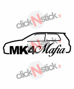 Sticker vw golf mk4 mafia