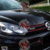 Sticker logo partiel GTI pour personnaliser calandre de golf 6