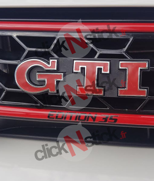 stickers edtion 35 gti calandre