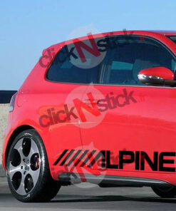 stickers car audio electronic alpine