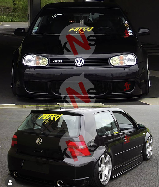 Golf 4 R32 MKIV MK4 Fitted clique low airlift