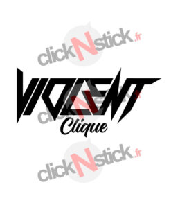 sticker violent clique tuning low