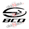 Stickers BCD design moto scooter