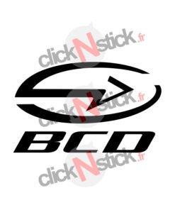 Stickers BCD design moto scooter
