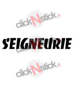 sticker seigneurie pour les possesseurs de C15