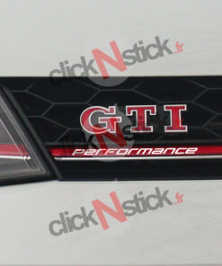 Sticker de calandre Performance personnalisé pour golf 7 GTI Perf