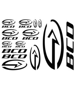 Planche de stickers BCD design scooter booster tmax