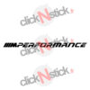 sticker BMW M performance motorsport