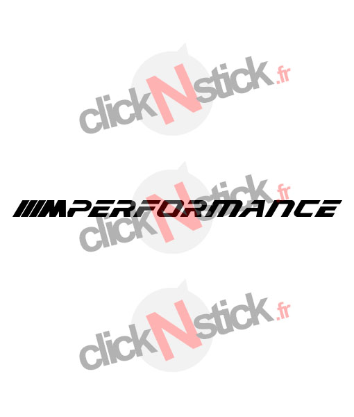 sticker BMW M performance motorsport