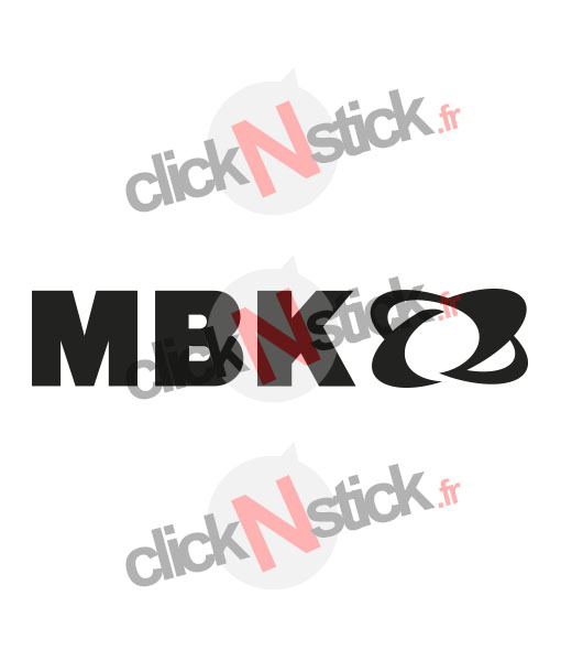 Sticker MBK booster nitro