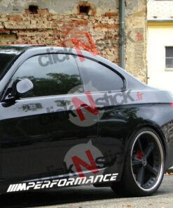 stickers autocollant bmw m performance motorsport