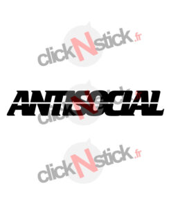 Sticker antisocial