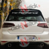 Sticker performance golf GTI personnalisable