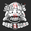 Sticker bébé à bord de Toga Himiko de My Hero Academia pour surface de pose sombre