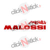 Sticker Malossi racing parts italia