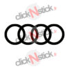 sticker audi anneaux german