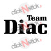 Sticker Team Diac Renault sport rallye