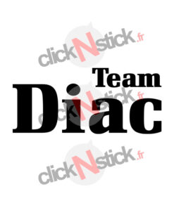 Sticker Team Diac Renault sport rallye