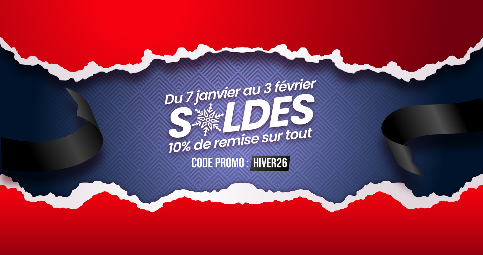 SOLDES d'hiver 2026 sur tous les stickers et tout le site avec le code promo : HIVER26