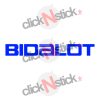 Sticker Bidalot racing technologies scooter