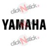 Sticker autocollant texte Yamaha moto