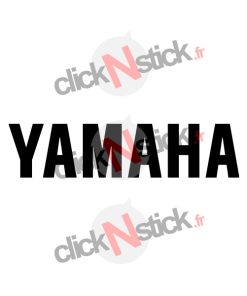 Sticker autocollant texte Yamaha moto