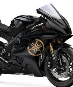 Stickers sticker autocollant logo circulaire rond Yamaha moto