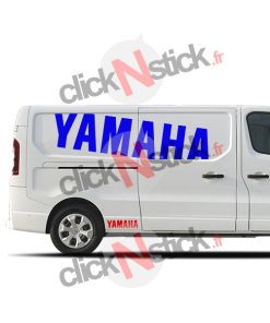 Sticker autocollant texte Yamaha moto